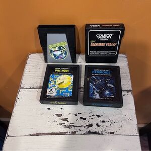 Vintage color‎ vision Game Cartridge Set